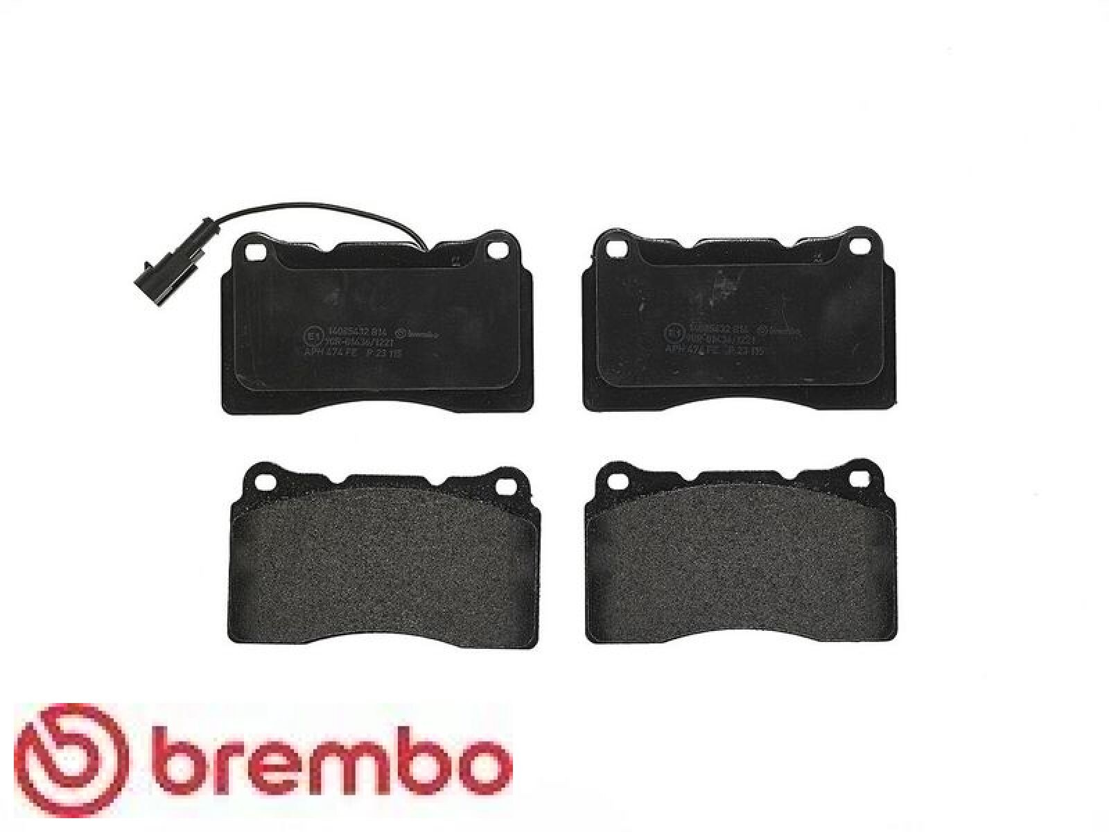 Für BREMBO KLOCKI SZCZEKI CYLINDERKI P 23 115 BRAKE PADS LANCIA DELTA - Bild 3