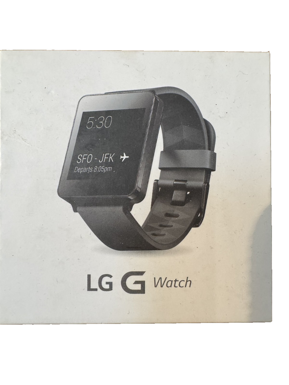 LG G Watch LG-W100 Android Smart Watch - Black