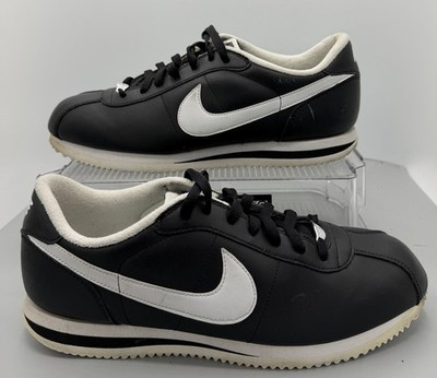 Nike Cortez 72 Running Sneakers Black Lace Up Low Top 316418-012 Men Size 11.5