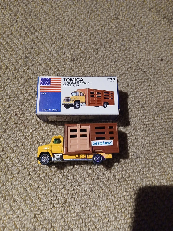 448 Tomica Foreign Car Series Ford Cattle Track Side Door Opening Closed JF - Image 2 of 4