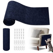 Cat Scratch Mat,118.5"x17.4" Trimmable Self-Adhesive Cat Scratch Furniture Pr...