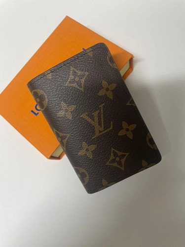 Louis Vuitton Monogram Organizer De Poche Card Case Brown W/BOX