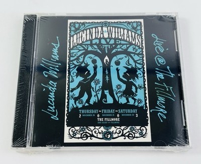 Lucinda Williams Live @ The Fillmore 2-CD Set New Sealed 2005 Lost Highway
