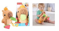194735254262 Fisher-Price. HYR54 Kapibara Sensoryczna. Przytulanka Fisher Price