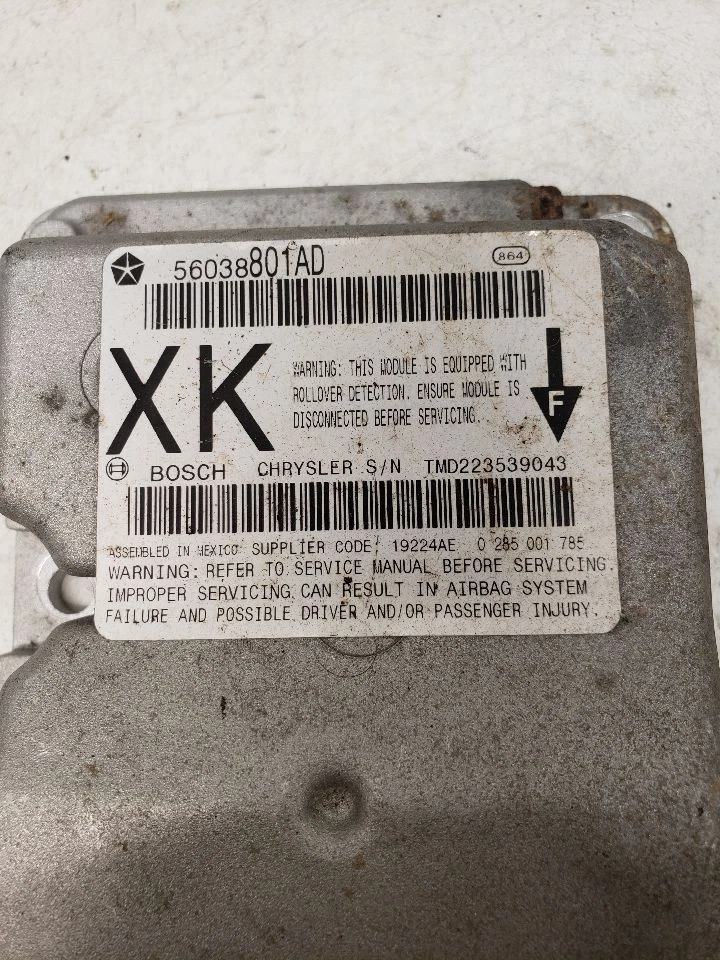 Chasis ECM ab detección de ocupantes compatible con 06-08 MITSUBISHI RAIDER 1436372 Foto 2 de 4