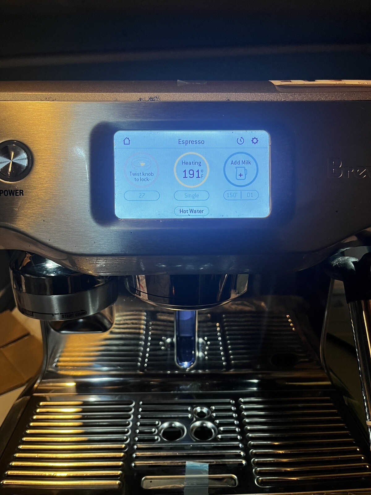 Breville Oracle Touch Espresso Coffee Machine Brushed Stainless Steel