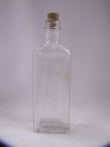 Pinex Medicine Bottle Glass Owens-Illinois Antique Pharmaceutical Bottle - 第 1/7 張圖片