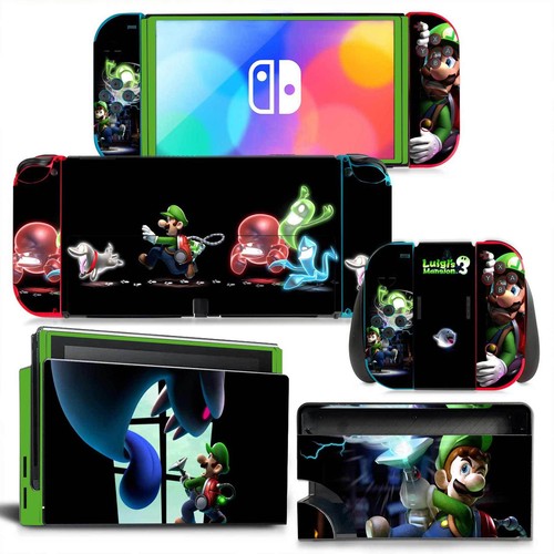 DIY Decal Cartoon Wraps Colorful Stickers Mario Skin Stickers For Switch Oled - Picture 16 of 47