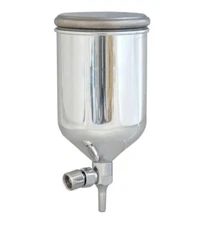 ANEST IWATA GRAVITY FEED CUP ALUMINUM FREE ANGLE TYPE (400ml) PC-400AB-2LF