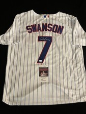 Dansby Swanson Signed Jersey 