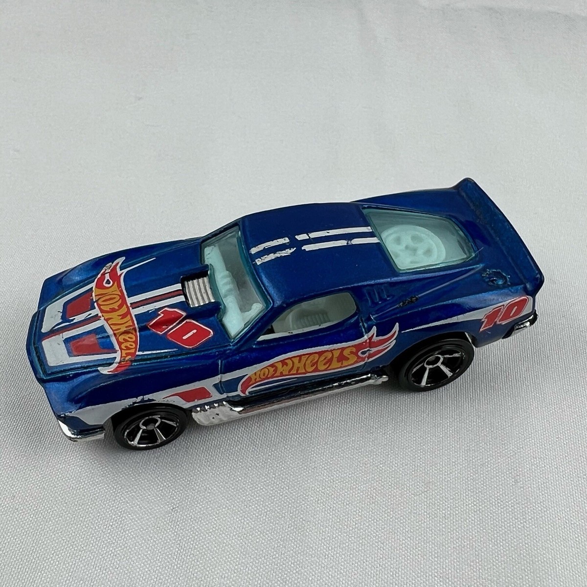 Hot Wheels 2010 Blvd. Bruiser Metallic Blue HW Racing Team | eBay