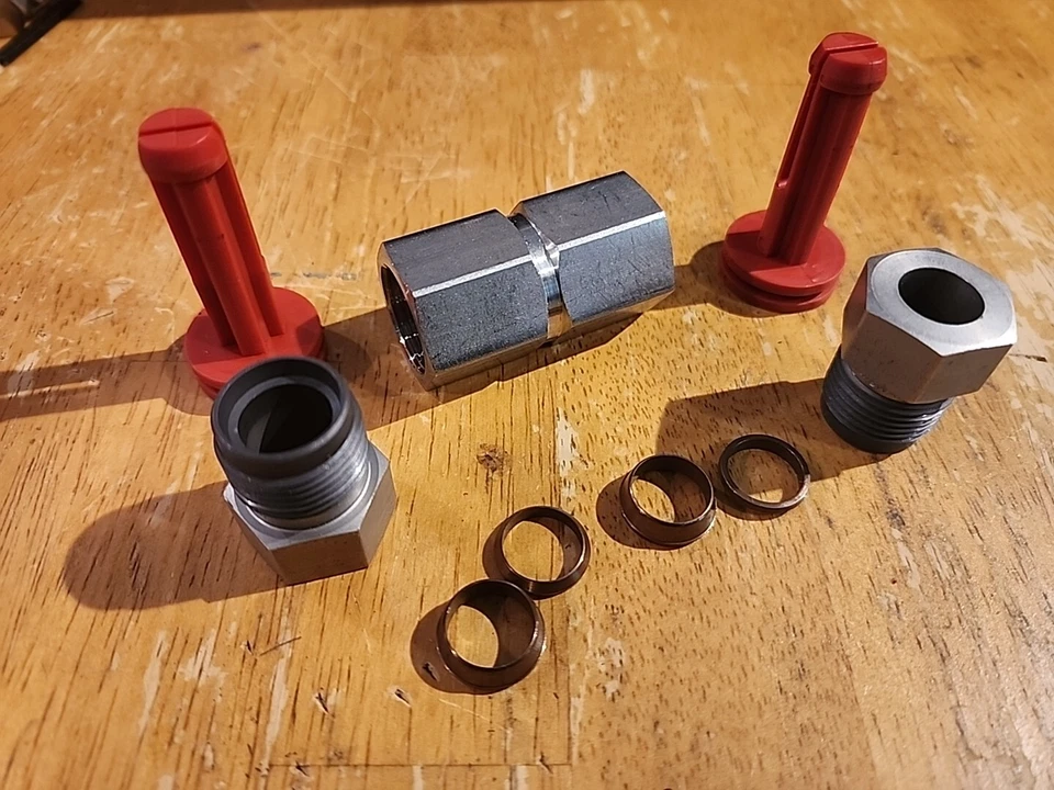 New Swagelok SS-8FK0-6 Medium Pressure Union - 1/2” Tube OD - 316 Stainless - Image 2 of 4