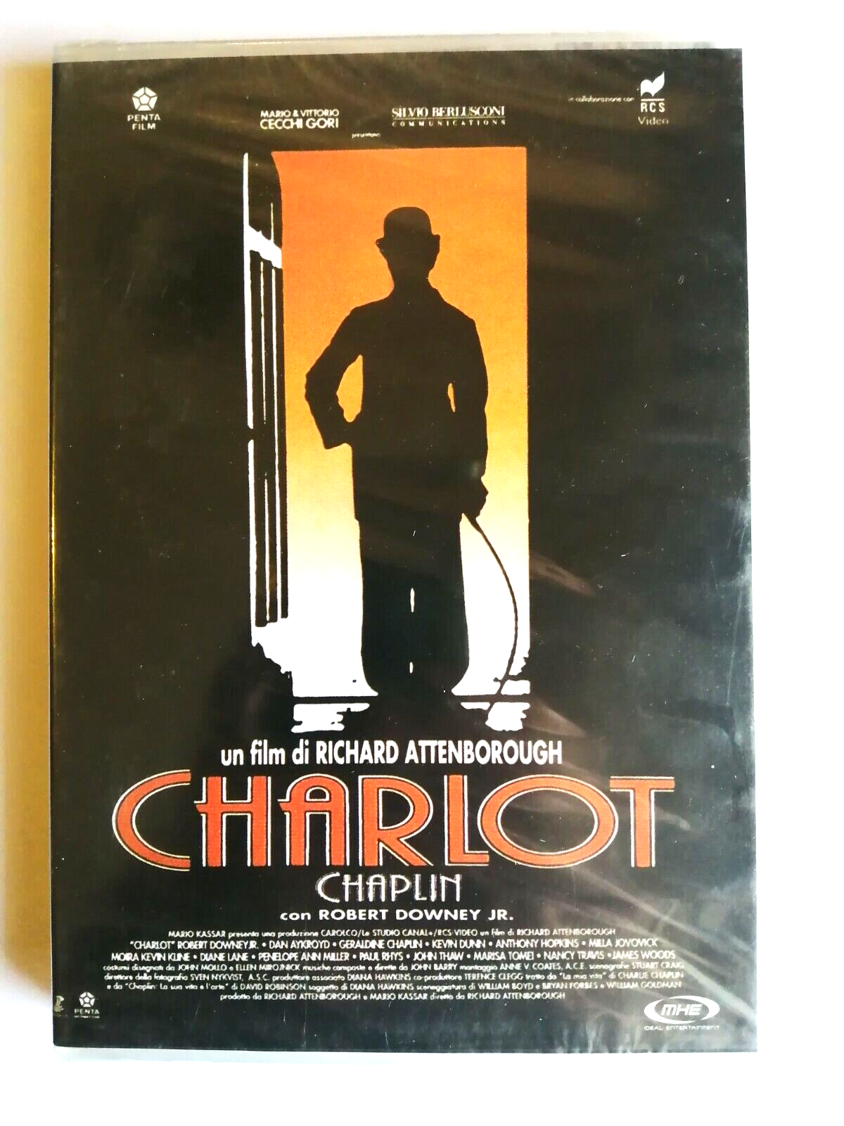 CHARLOT DVD NUOVO SIGILLATO Richard Attenborough Robert Downey Jr.