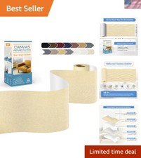 Durable Waterproof Canvas Repair Tape 4x63 Inches - Fix Tents, Awnings, Sofas