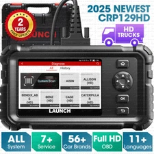 LAUNCH CRP129HD Heavy Duty Truck Diesel Scanner Diagnostic Scan Tool DPF Regen