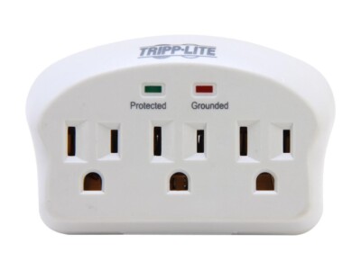 Tripp Lite SK30 Wallmount 3 Outlet Surge Protector Direct Plug In , 660 Joules