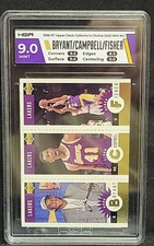 1996-97 Collector's Choice Lakers Team Mini Gold #L1 Kobe Bryant HGA 9