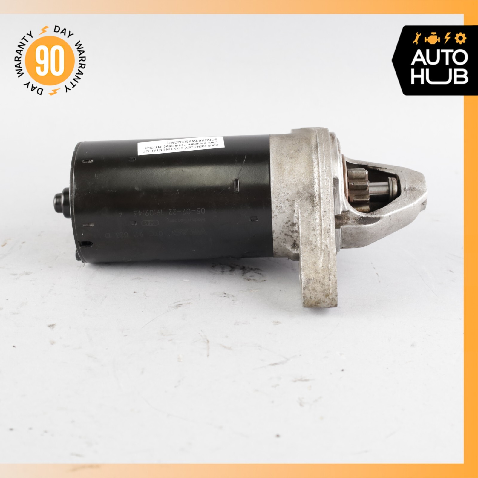 05-18 Bentley Continental GT GTC Flying Spur Engine Motor Starter OEM 65k