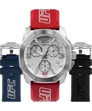 Timex UFC Icon Chronograph Men's Watch Set TWG047400 New Open Box 