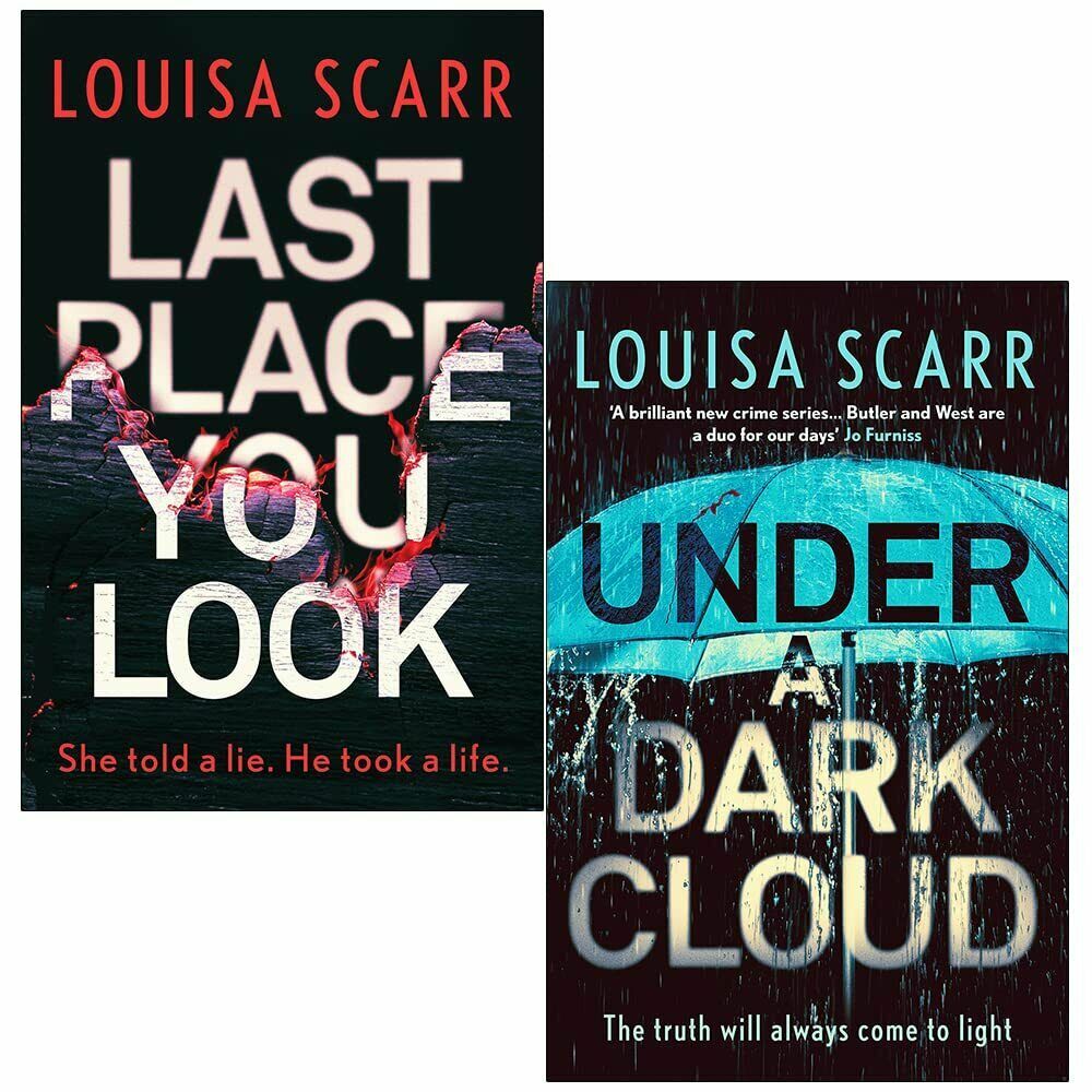 Louisa Scarr Butler & West Series 2 Books Collection Set Paperback NEW