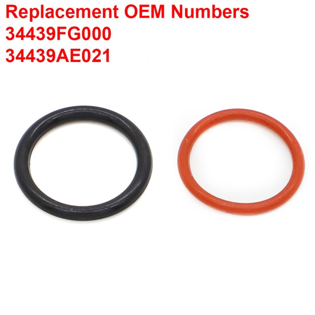 2x Power Steering Pump Orings for Subaru Impreza WRX STI 34439FG000