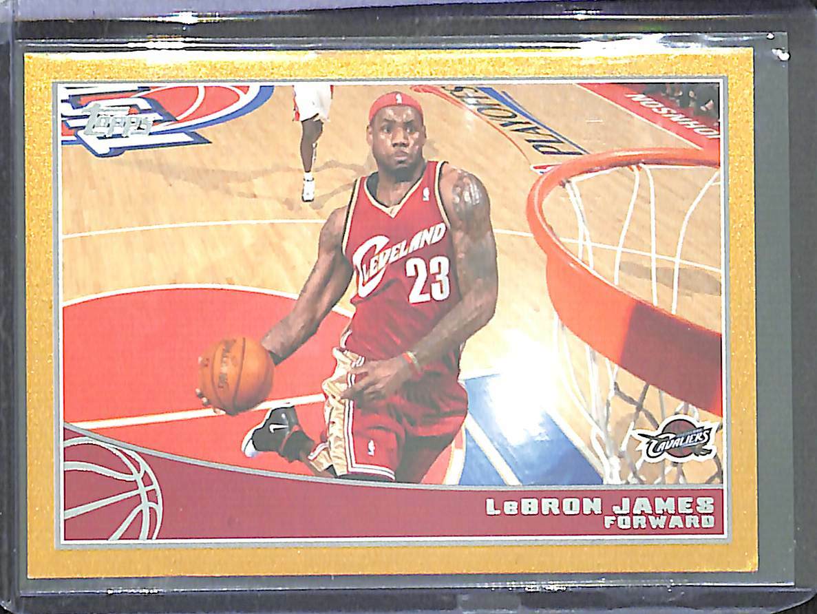2009-10 Topps Basketball Gold #42 LeBron James No 1731 of 2009
