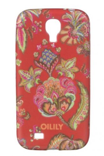 Oilily Summer Flowers Galaxy S4 Handytasche Schutzhülle Rot Pink Neu - Bild 1 von 1