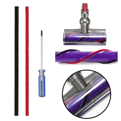 2pcs Plush Strips For-Dyson V11-V15 Vacuum Cleaner Rolling Brush Strips