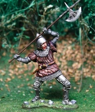 COLLECTORS SHOWCASE AGINCOURT KNIGHTS CS00798 ENGLISH MAN AT ARMS W/ HALBERD MIB