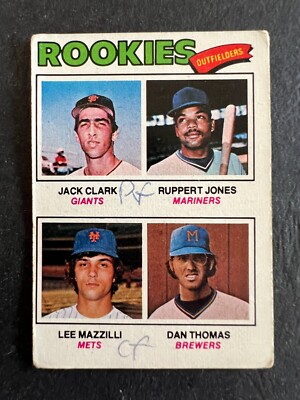 1977 Topps Jack Clark, Lee Mazzilli #488, poor - 50% off 5 of more under $5