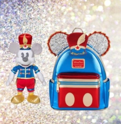 Loungefly Mickey Mouse Dumbo Main Attraction Mini Backpack  display picture 1