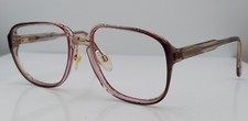 Vintage Luxottica Thomas Gray Oval Sunglasses Italy FRAMES ONLY