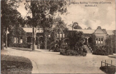 Berkeley CA Chemistry Building University Student Coop Pub c1910 postcard IQ14
