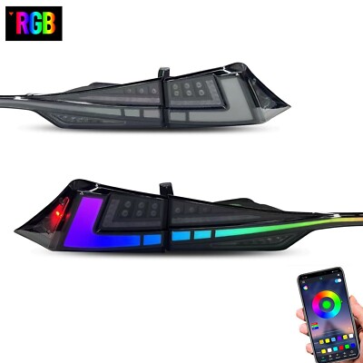 RGB LED Tail Lights For 14-20 Lexus IS250 IS300 IS350 ISF Tail