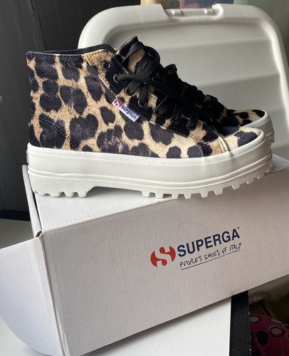 superga velvet platform