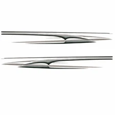 Tracker Boat Graphic Decals | Green Taupe Stickers (Set of 2)