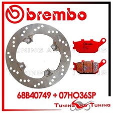 Disco Freno Posteriore BREMBO + Pastiglie SP PER HONDA CBR 600 F 1994 1995 1996