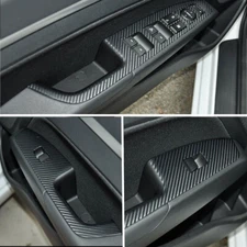 For Hyundai Elantra 2017-20 Carbon Fiber Style Trim Window Switch Panel Sticker