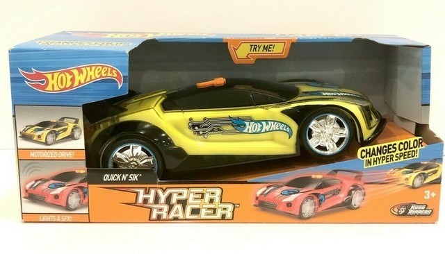 hot wheels light and sound hyper racers