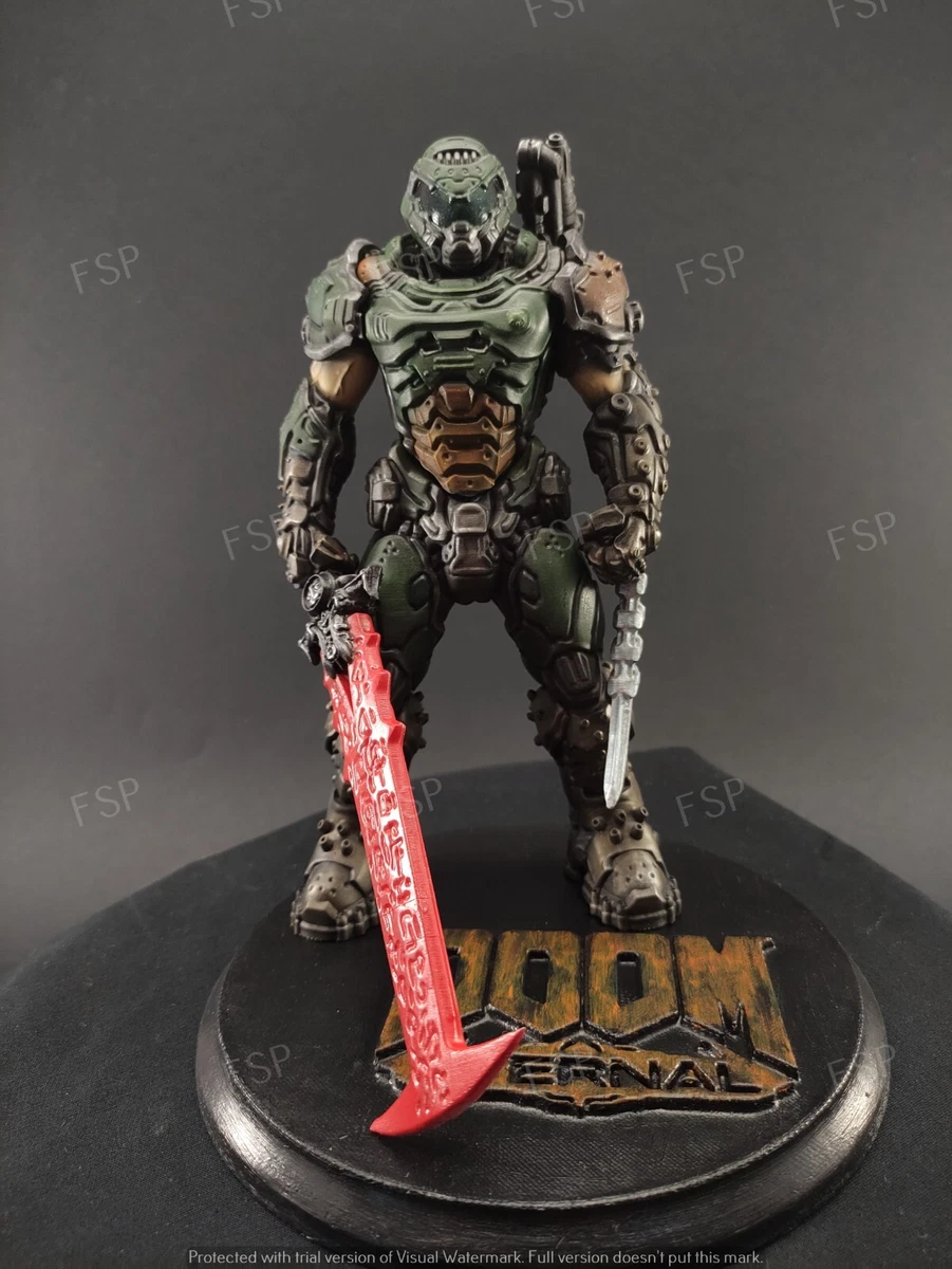 Doom Eternal 3D and painted decor gift statue | eBay