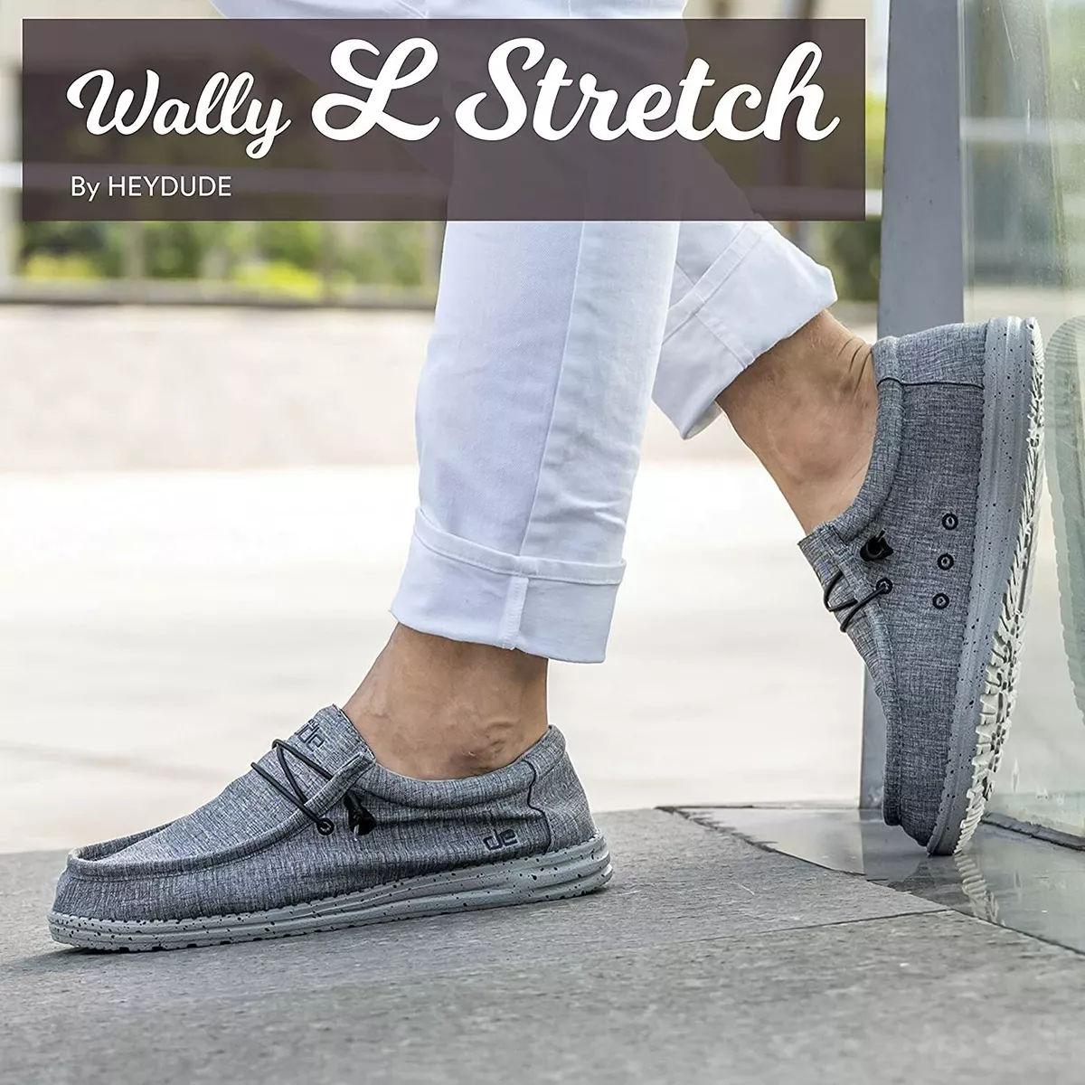 Hey Dude Men's Wally Sox Onyx Multiple Colors | Men’s Shoes | Men's Lace Up  Loafers | Comfortable & Light-Weight : : Clothing, Shoes 