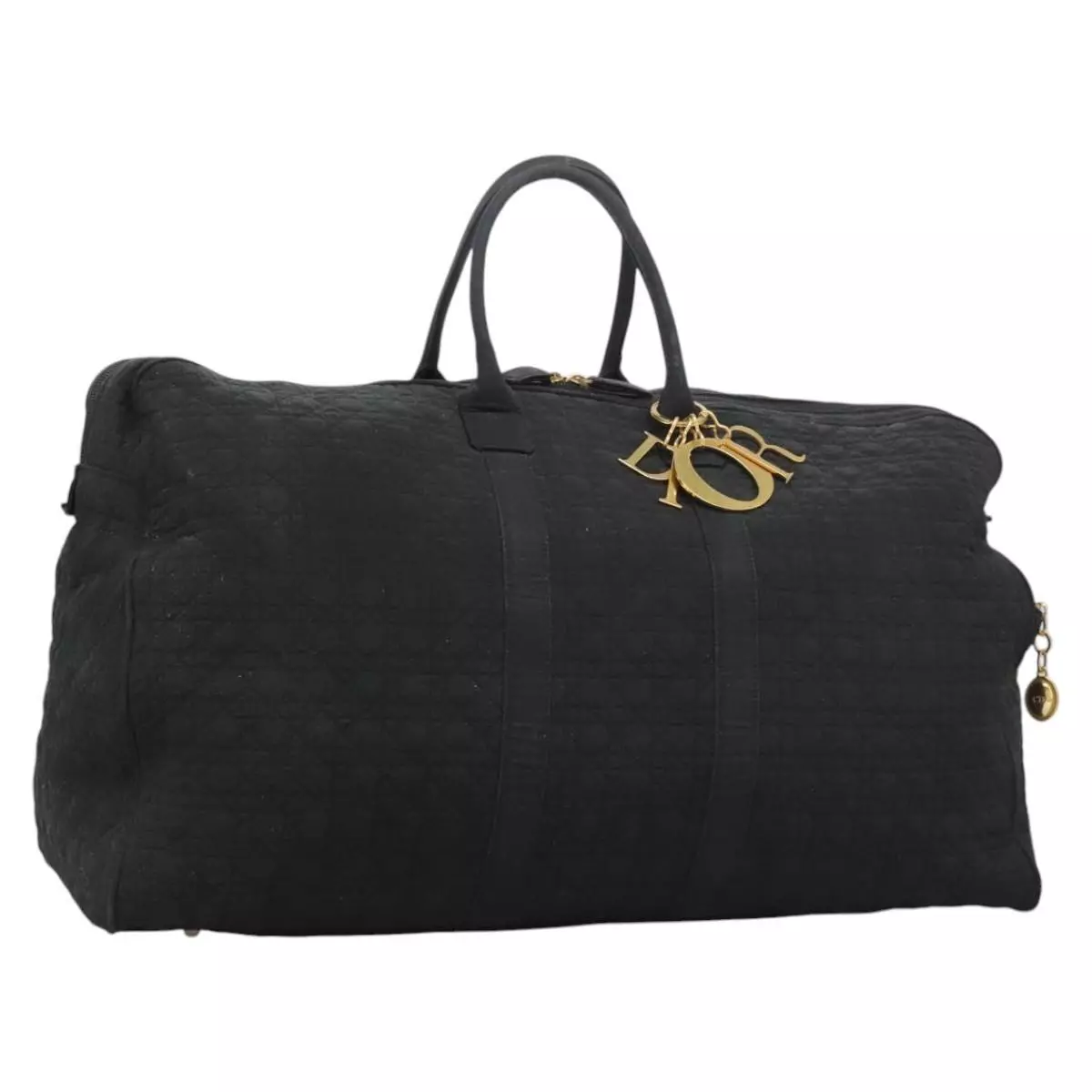Sac Christian Dior Canage Boston nylon noir authentique 113942
