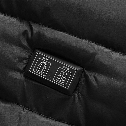 Mens Heated Coats USB Heating Jackets Men Waterproof Electric Sport Thermal Coat - Picture 30 of 91