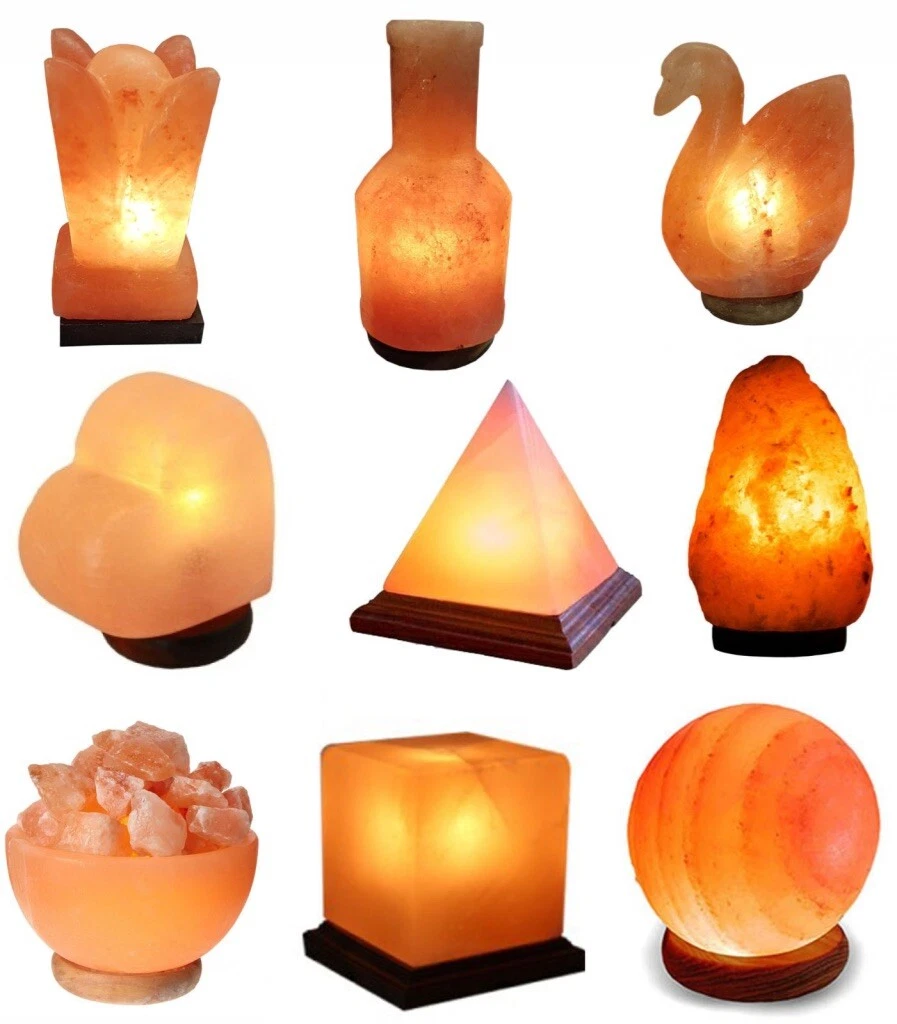 Heart shaped salt rock lamp deals