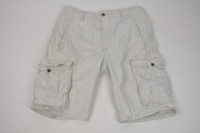 off white cargo shorts