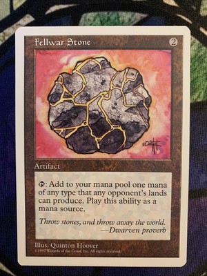 Fellwar Stone NM MTG Fifth Edition 5th Magic