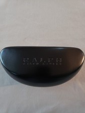 Ralph Lauren Polo Clamshell Sunglasses Hard Large Case Black