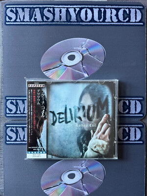LACUNA COIL - DELIRIUM(JAPAN IMPORT + OBI STRIP/+ 3 BONUS TRACKS)