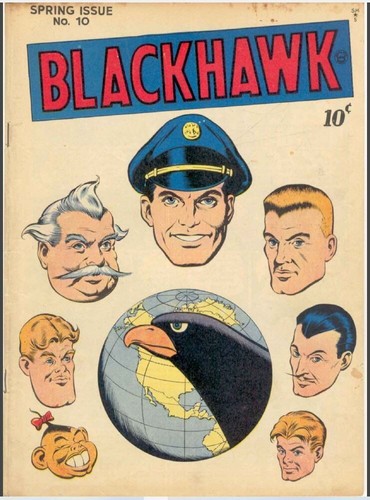 BLACKHAWK COMICS Collection 99 Classic Issues On USB Flash Drive
