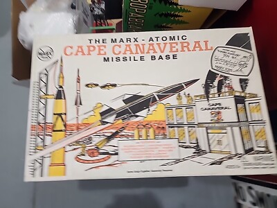 Rare Vintage Marx-Atomic Cape Canaveral Missile Base Play Set